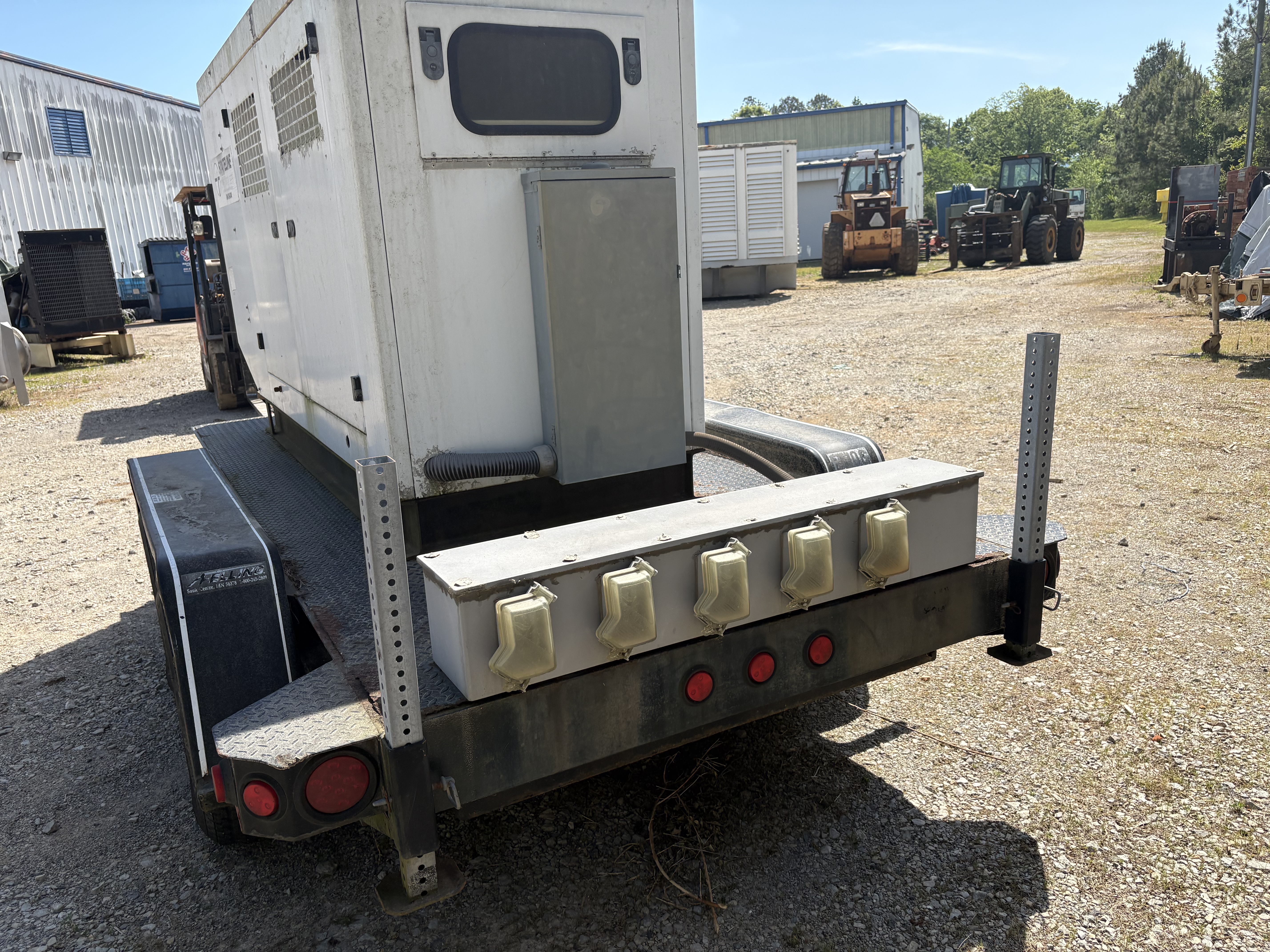Stateline Diesel Trailer Mounted Generator 75 KW 120/240 V 313 A